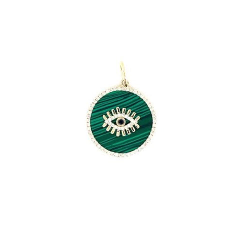 Eye on Gemstone Pendant