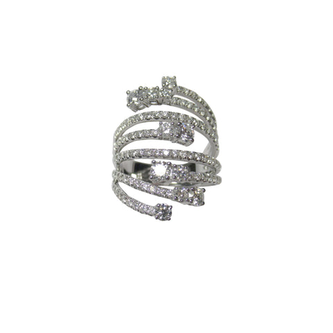 Diamond Layer Ring