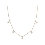 Diamond Stars Necklace