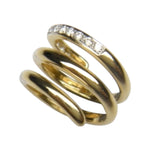 Gold Spiral Ring