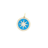 Star on Gemstone Pendant