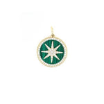 Star on Gemstone Pendant