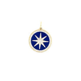 Star on Gemstone Pendant