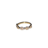 Diamond Square Stackable Ring