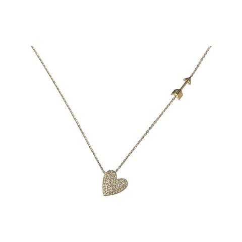 Heart and Arrow Necklace