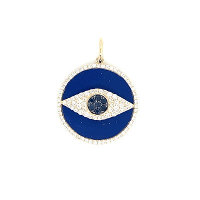 Eye On Gemstone Pendant