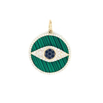 Eye On Gemstone Pendant