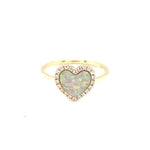 Sparkle Heart RIng