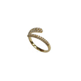 Pave Diamond Wrap Ring