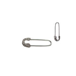 Mini Safety Pin Earrings