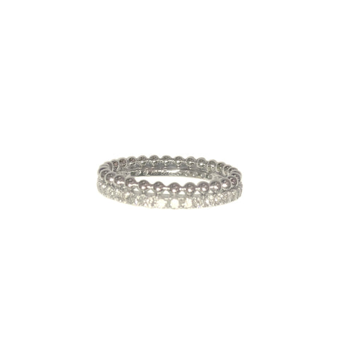 DIAMOND ABD BEAD BAND DIAMONDS GO HALF WAY AROUND APPROX. 0.52CT