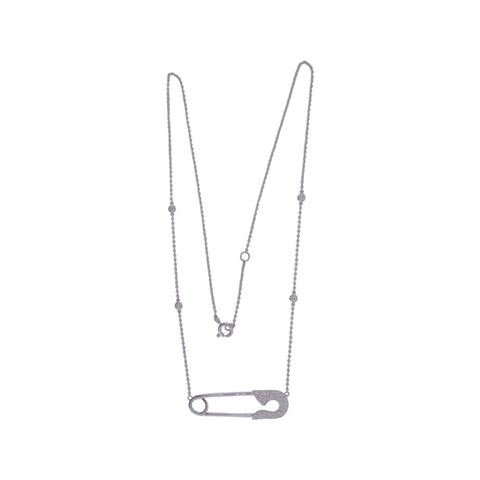 Safety Pin Necklace