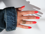 Gold Spiral Ring