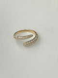 Pave Diamond Wrap Ring